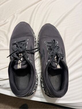 Brooks Men’s Ghost 15 Running Shoes — Black with Camo